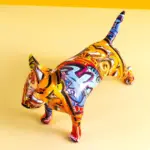 Homeko_Bull_Terrier_Nordic_Painted_Statue_-_-4218957 Homeko Bull Terrier Nordic Painted Statue
