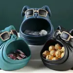 Homeko Bulldog Sculpture Storage Bin