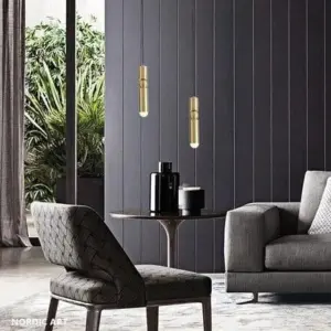 Homeko Bullet Droplight Long Tube Pendant Lamp