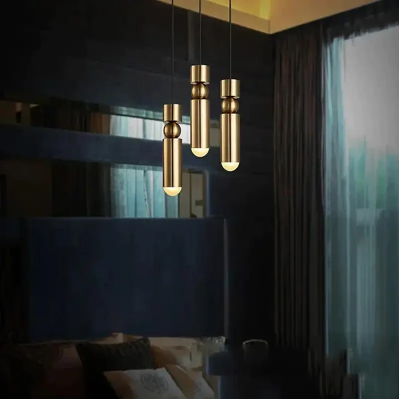 Homeko Bullet Droplight Long Tube Pendant Lamp