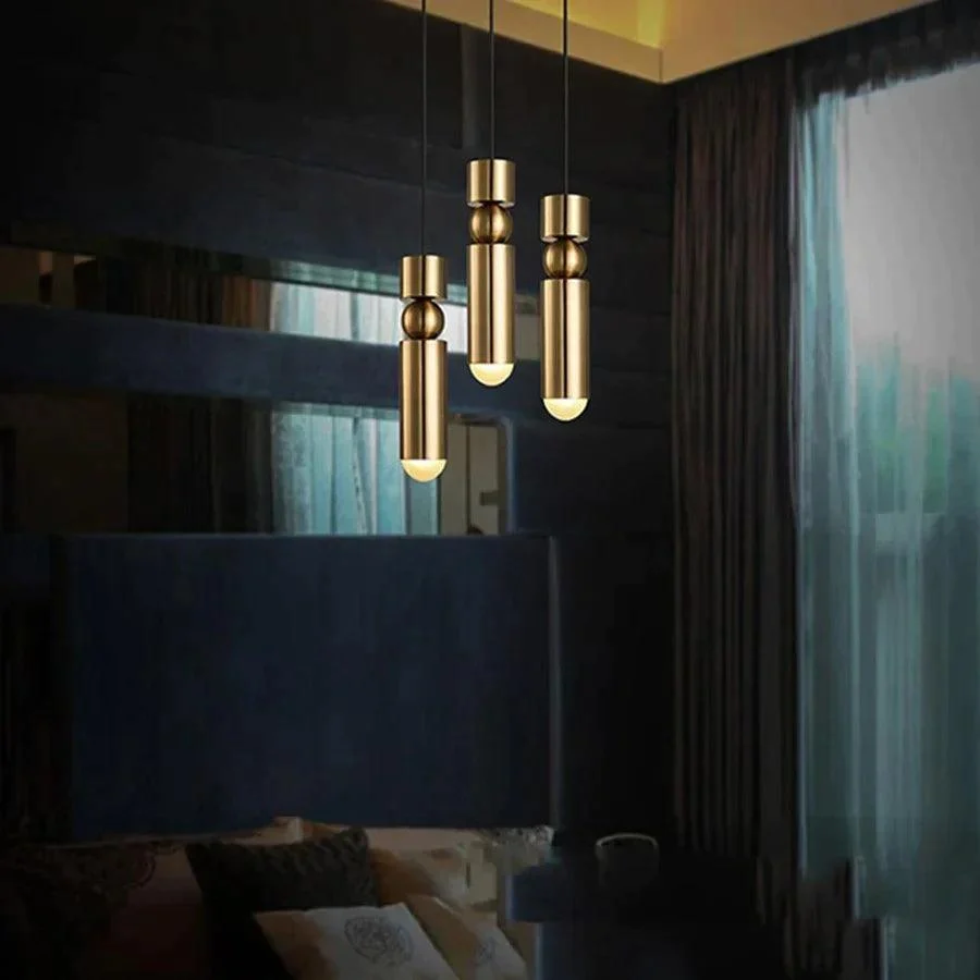 Homeko Bullet Droplight Long Tube Pendant Lamp -