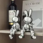 Homeko Bunny Love Statue Shelf Decor