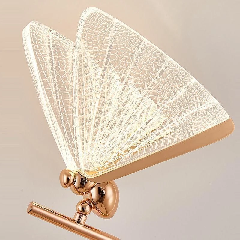 Homeko Butterfly Golden Table Lamp -