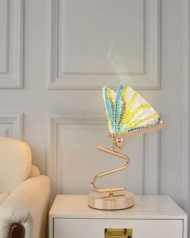 Homeko Butterfly Golden Table Lamp -