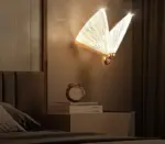 Homeko Butterfly Golden Wall Sconce