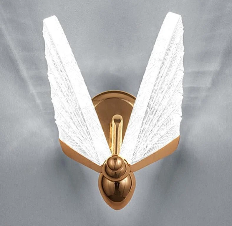 Homeko Butterfly Golden Wall Sconce -