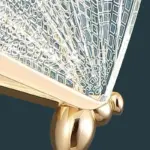 Homeko Butterfly Golden Wall Sconce