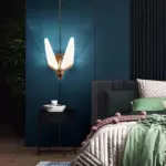 Homeko Butterfly Golden Wall Sconce