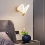 Homeko Butterfly Golden Wall Sconce