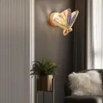 Homeko Butterfly Golden Wall Sconce