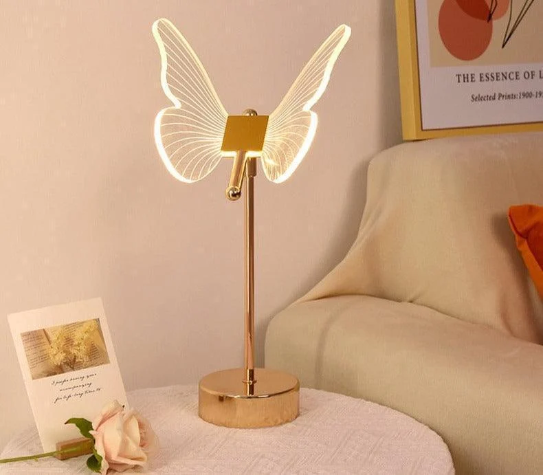 Homeko Butterfly Rechargeable Table Lamp -