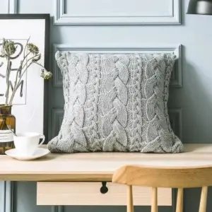 Homeko Cable Pillow Cover