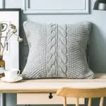 Homeko Cable Pillow Cover