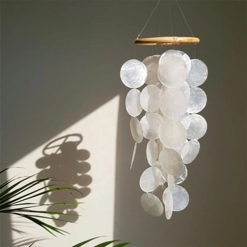 Homeko Capiz Shell Wind Chimes and Nursery Mobiles -