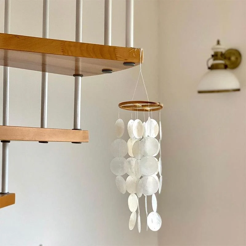 Homeko Capiz Shell Wind Chimes and Nursery Mobiles -