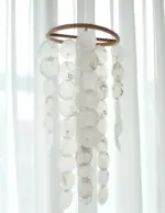 Homeko Capiz Shell Wind Chimes and Nursery Mobiles