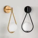 Homeko Casing Glass Ball Wall Light
