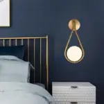 Homeko Casing Glass Ball Wall Light