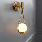 Homeko Casing Glass Ball Wall Light