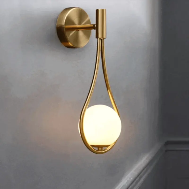 Homeko Casing Glass Ball Wall Light