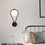 Homeko Casing Glass Ball Wall Light