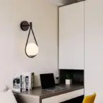 Homeko Casing Glass Ball Wall Light