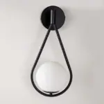 Homeko Casing Glass Ball Wall Light