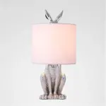 Homeko Cast Resin Rabbit Table Lamp
