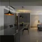 Homeko Ceiling Pendant Black