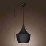 Homeko Ceiling Pendant Black