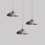 Homeko Cement Iron Industrial Style Pendant Light