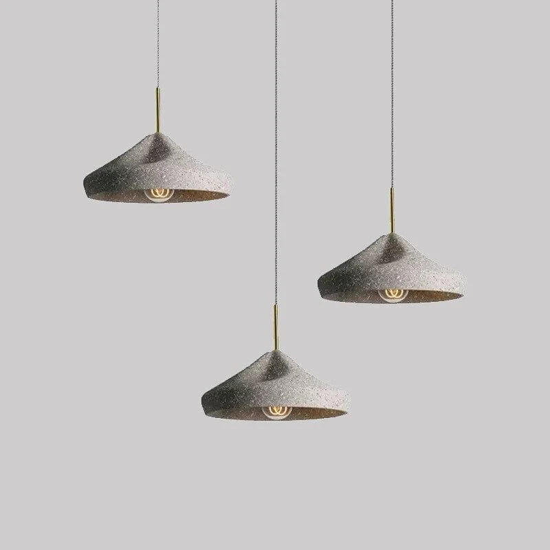 Homeko Cement Iron Industrial Style Pendant Light -