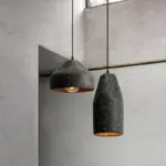 Homeko Cement Iron Industrial Style Pendant Light