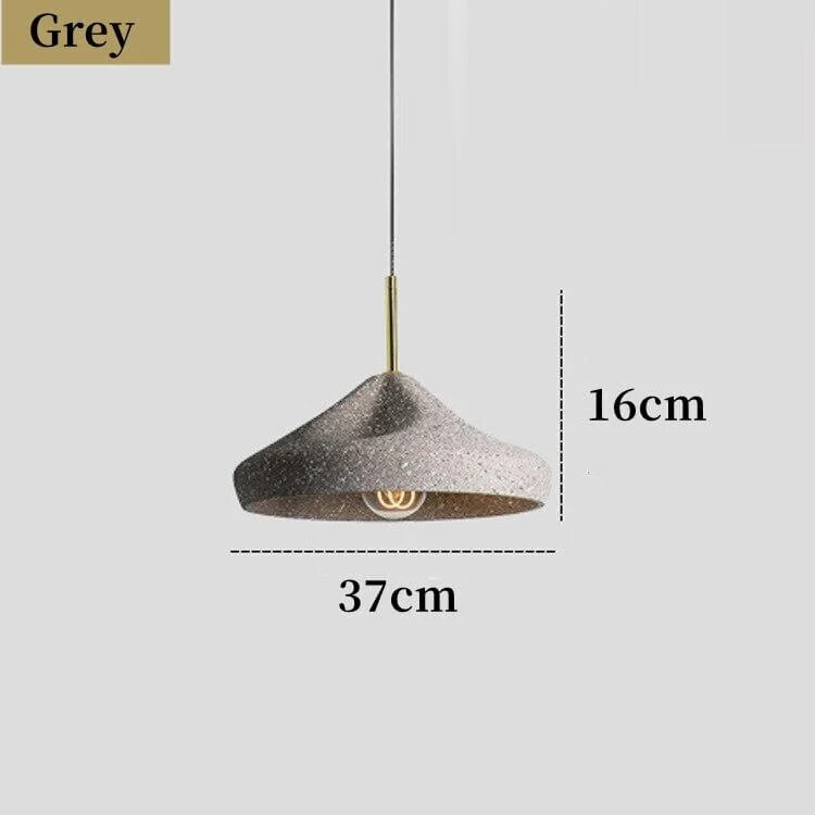 Homeko Cement Iron Industrial Style Pendant Light -