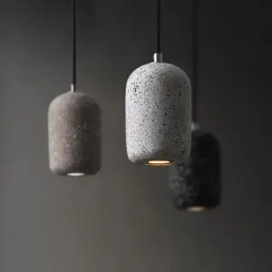 Homeko Cement LED Stone Pendant Lamp
