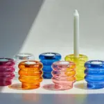 Homeko_Centerpiece_Glass_Taper_Candlestick_and_Tealight_Candle_Holders_-_-4221031 Homeko Centerpiece Glass Taper Candlestick and Tealight Candle Holders