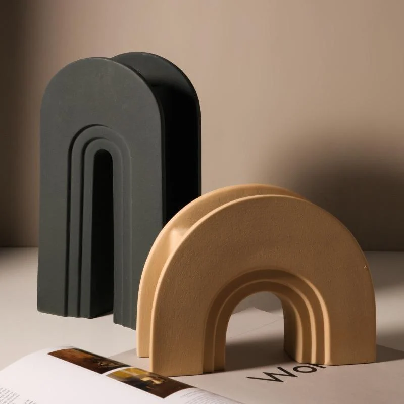 Homeko Ceramic Arch Vases -