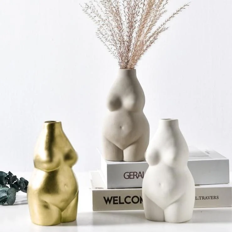 Homeko Ceramic Bust Vase -