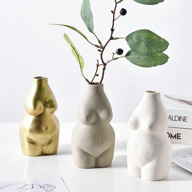 Homeko Ceramic Bust Vase -