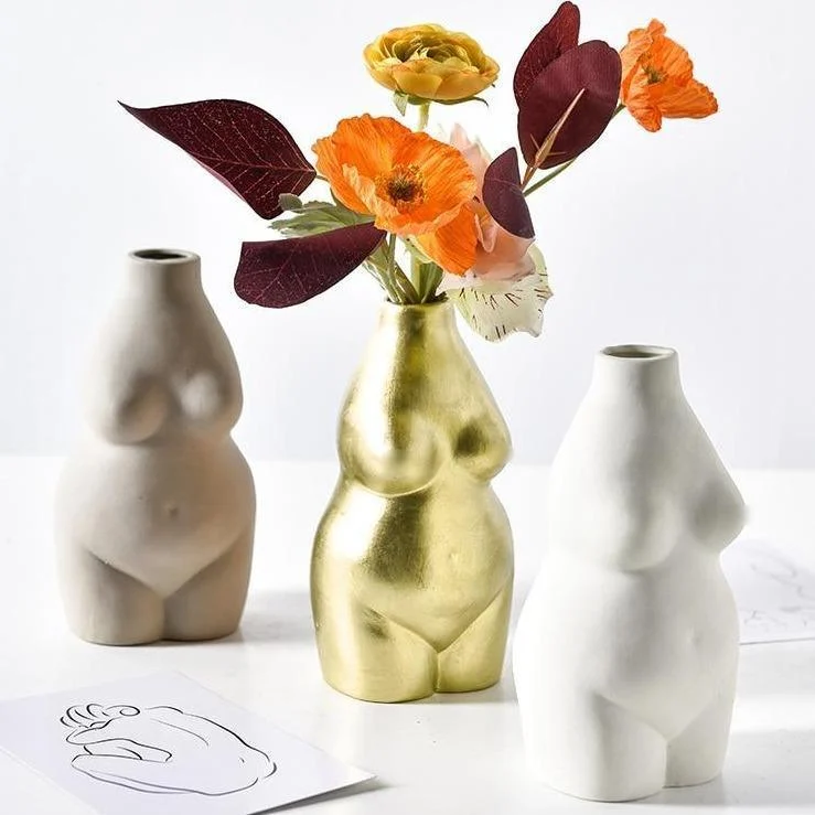 Homeko Ceramic Bust Vase -