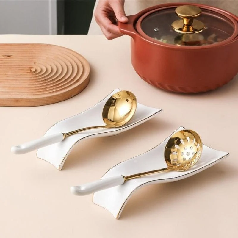 Homeko Ceramic Cooking Spoon Rest -