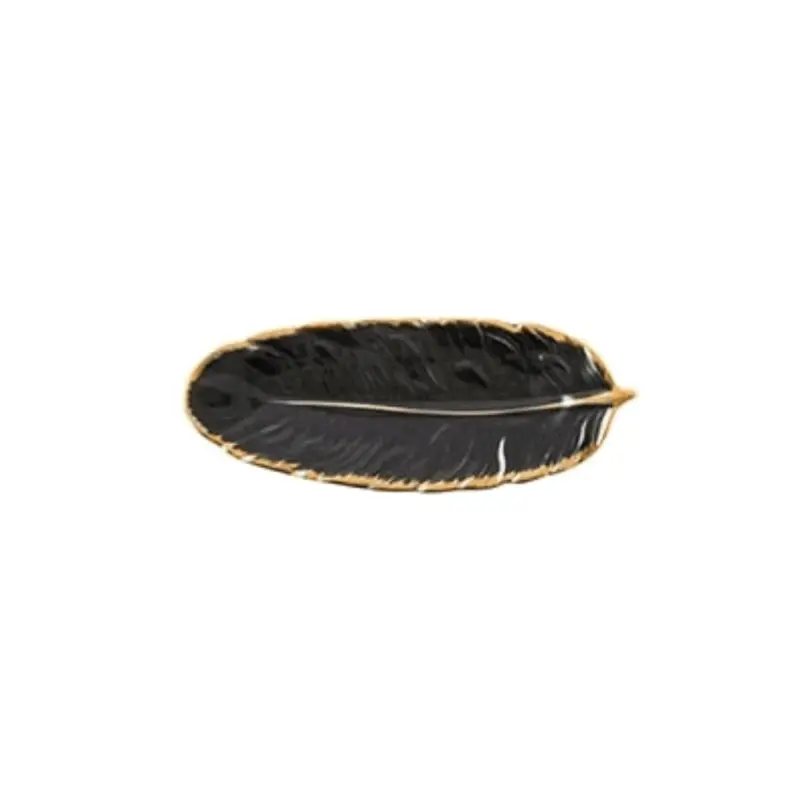 Homeko Ceramic Feather Tray