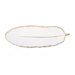 Homeko_Ceramic_Feather_Tray_-_-4221346 Homeko Ceramic Feather Tray