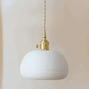 Homeko Ceramic Lampshade Pendant Light