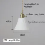 Homeko_Ceramic_Lampshade_Pendant_Light_-_-4221396 Homeko Ceramic Lampshade Pendant Light