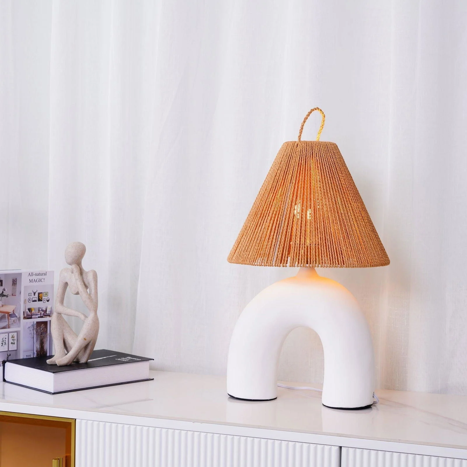 Homeko Ceramic Table Lamp -