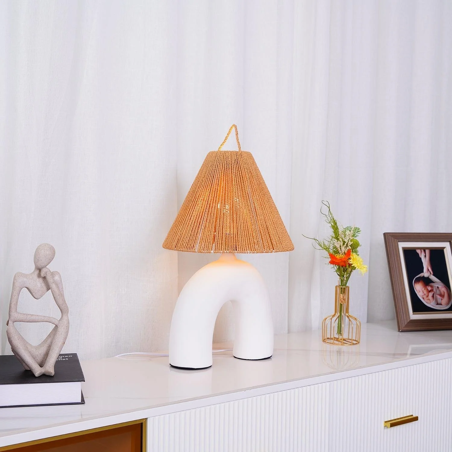 Homeko Ceramic Table Lamp -