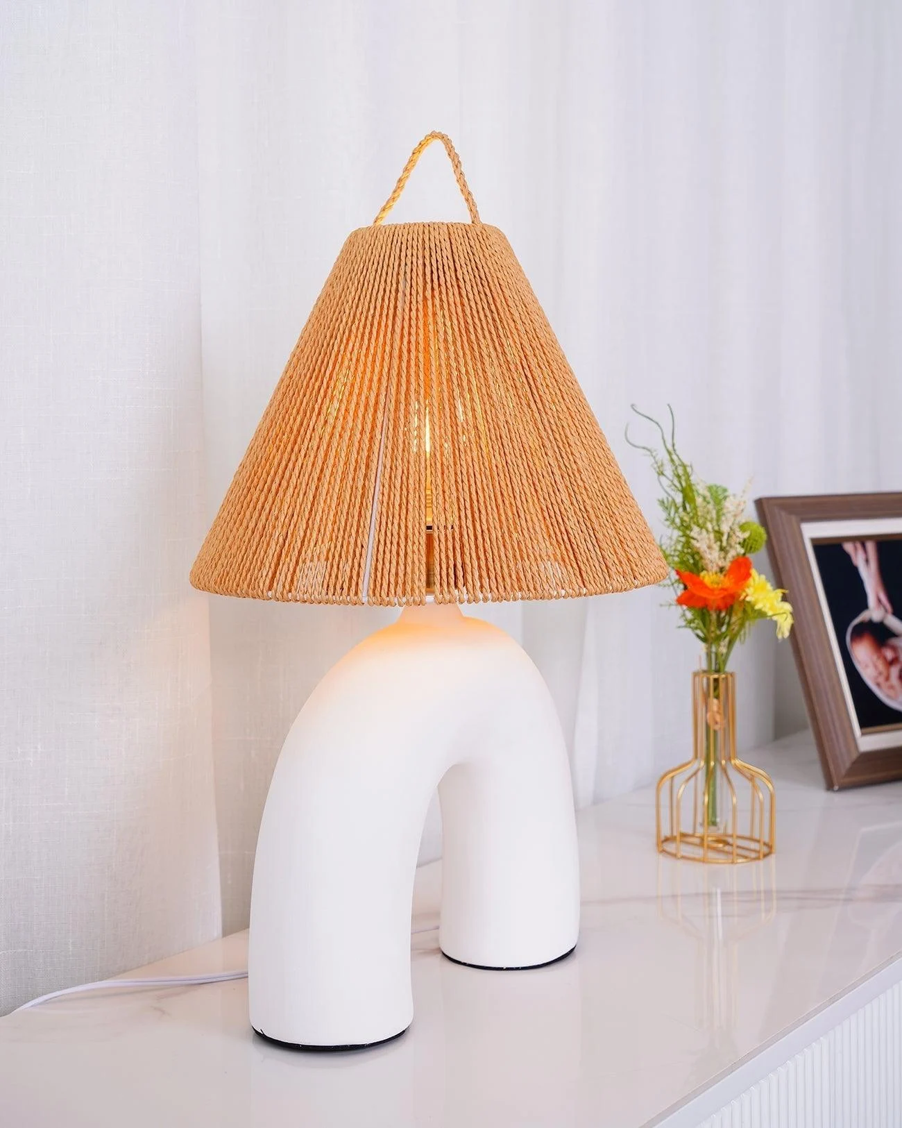 Homeko Ceramic Table Lamp -