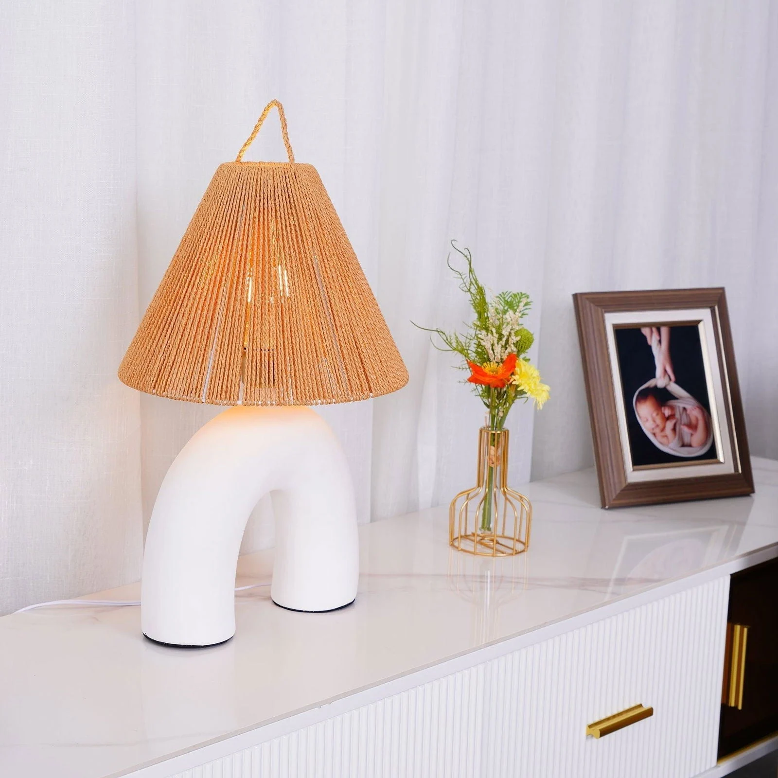 Homeko Ceramic Table Lamp -