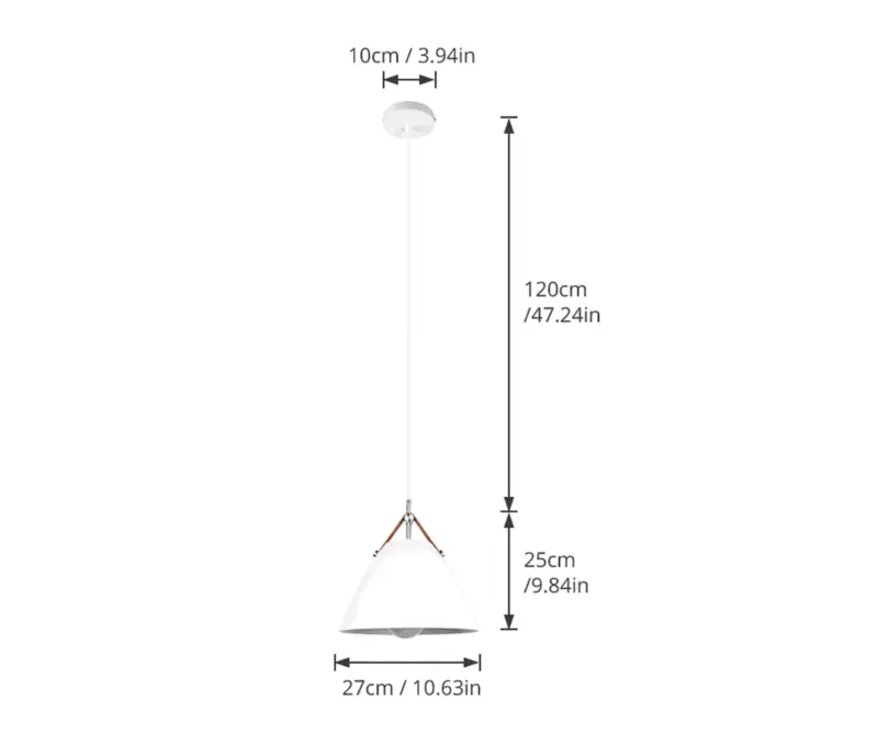 Homeko Charm Cone Pendant Light